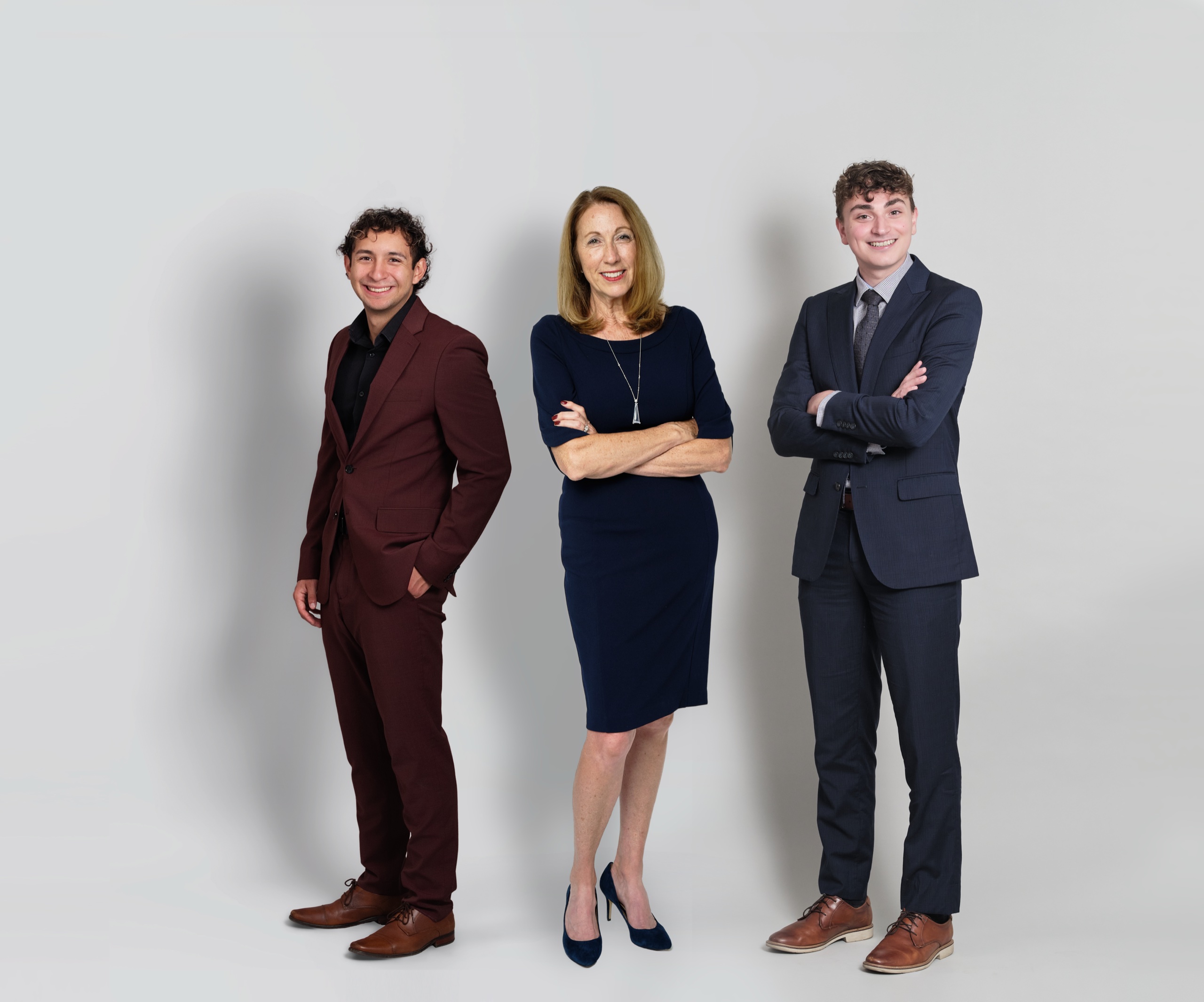 Francisco Cazares, Anna Dujan and Karl Bozek